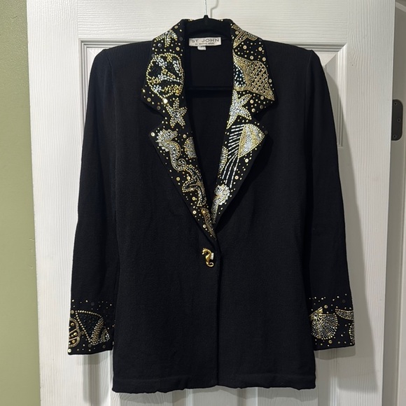 ST. JOHN By Marie Gray Vintage Jacket - Picture 1 of 16